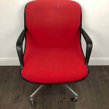 Load image into Gallery viewer, Modern Rolling Red Desk Chair