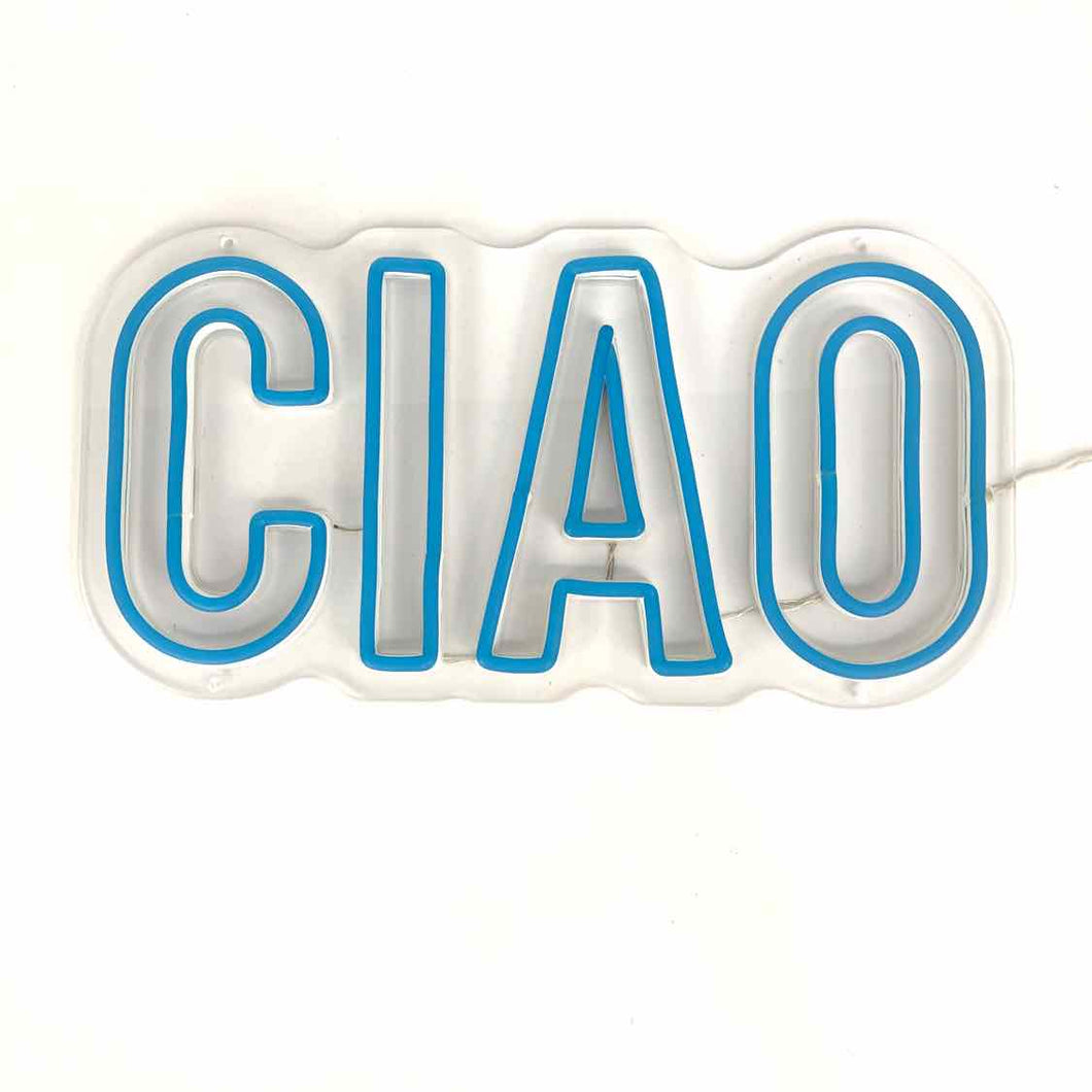 Ciao Neon Light Wall Sign