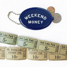 Load image into Gallery viewer, Weekend Money Pouch Keychain