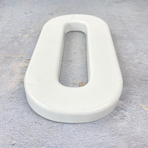 Plastic Sign Letter O