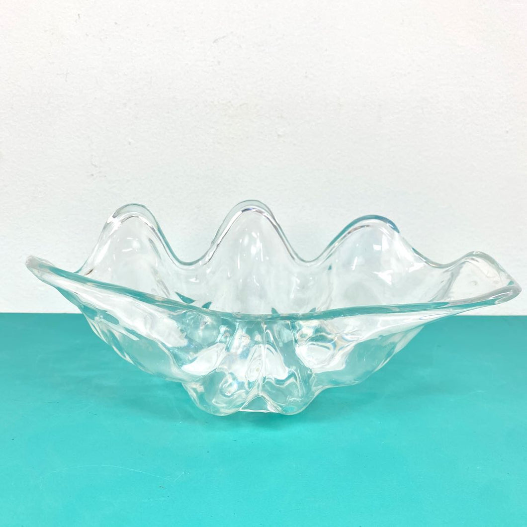Clear Acrylic Shell Bowl