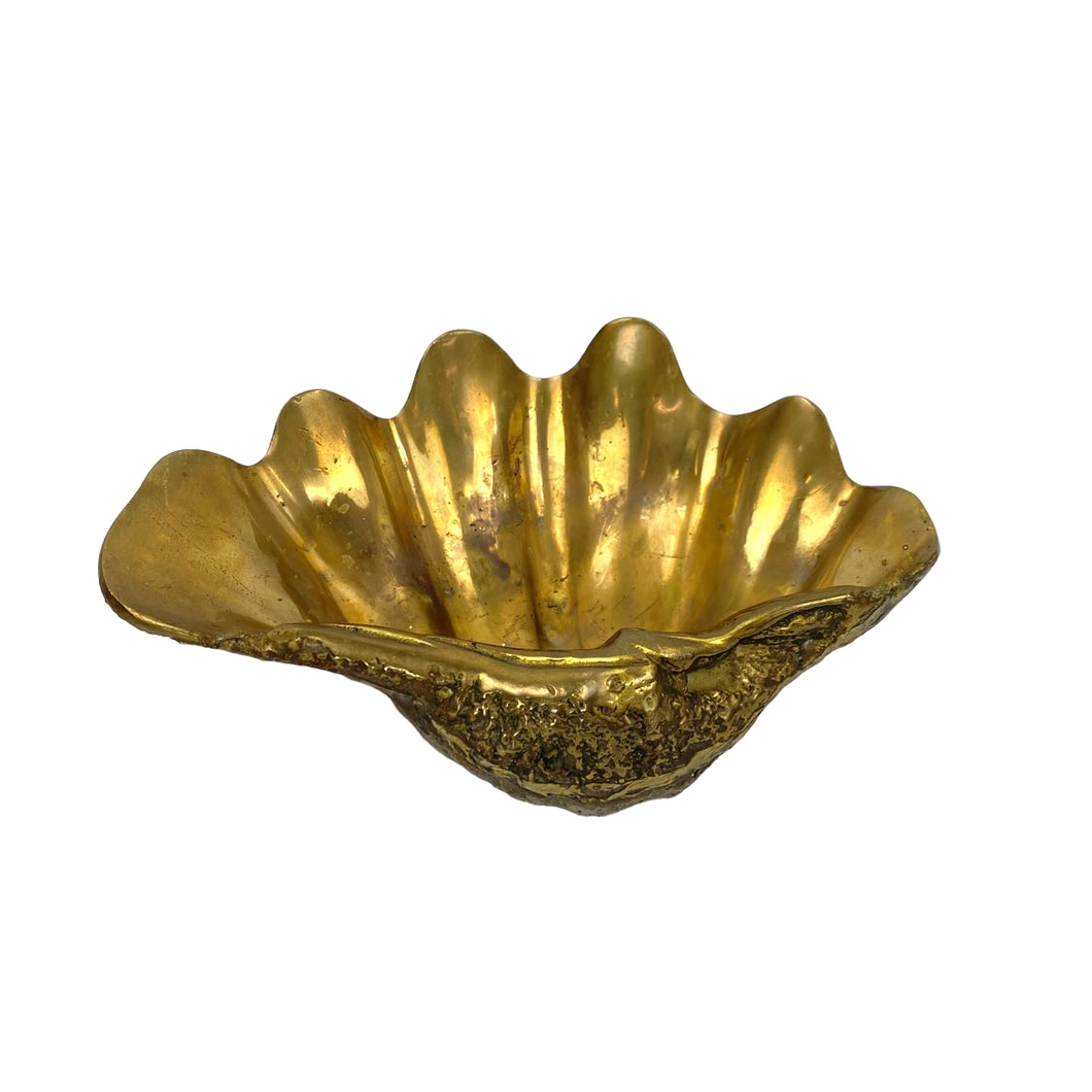 Brass Shell Dish 
