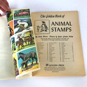 Animal Stamps Book