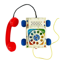 Load image into Gallery viewer, Fisher Price Telephone Pull Toy