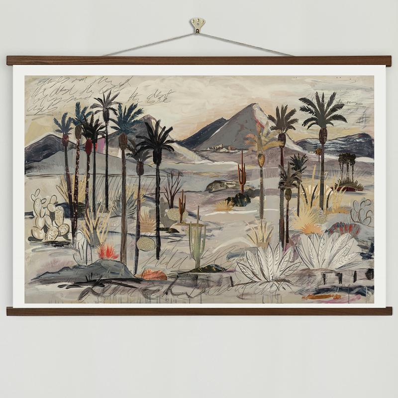 When the Desert Dreams Signed Print
