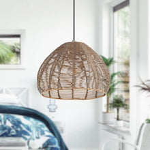 Load image into Gallery viewer, Woven Bohemian Pendant Light