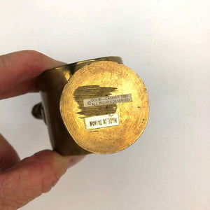 Brass Lion Napkin Ring