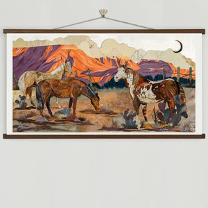 Grand Mesa Horses Print