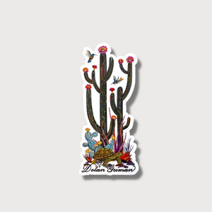 Cactus Country Tortoise Sticker