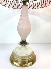 Load image into Gallery viewer, Pink Capiz Shell Glass Lamps