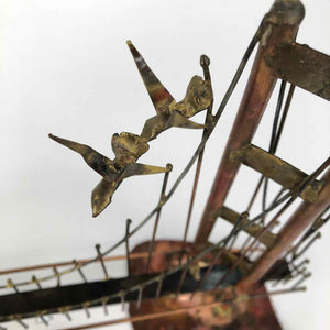 Metal Bridge Sculpture