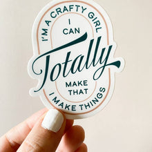 Load image into Gallery viewer, Crafty Girl Sticker