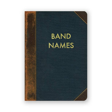 Band Names Mini Journal