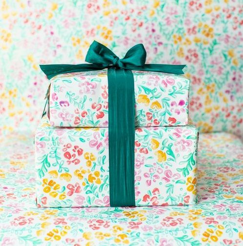 Fiesta Floral Wrapping Paper