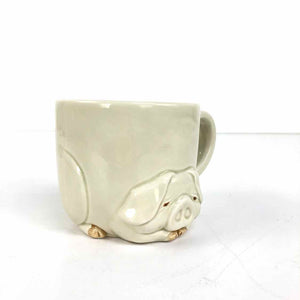 Porky Porcelain Pig Mug