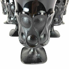 Load image into Gallery viewer, Noritake Black Glass Goblets