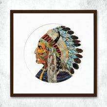 Load image into Gallery viewer, Dolan Geiman Signed Print Chief (Wisdom and Courage)