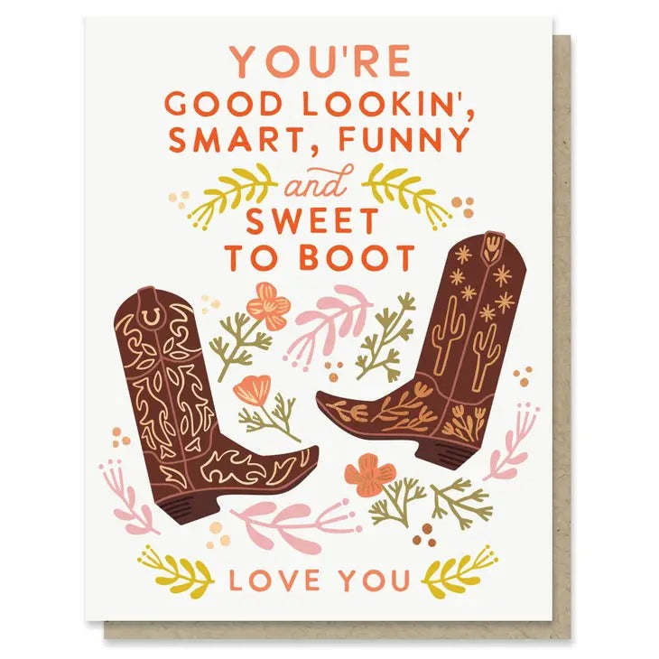 Sweet to Boot Card