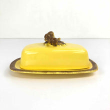 Load image into Gallery viewer, Drip Glaze Pottery Butter Dish