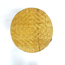 Load image into Gallery viewer, Bent Rattan Stool