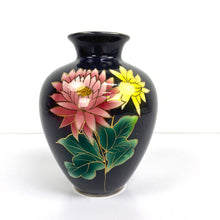 Load image into Gallery viewer, Ceraisonne Floral Vase