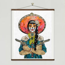 Load image into Gallery viewer, Mustang Mesa Vaquera Cowgirl Print