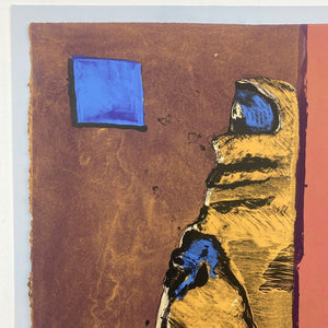 Abstract Southwest Lithograph Print