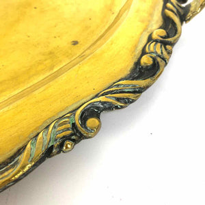 Large Ornate Brass Tray