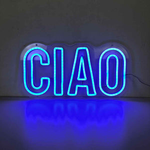 Ciao Neon Light Wall Sign