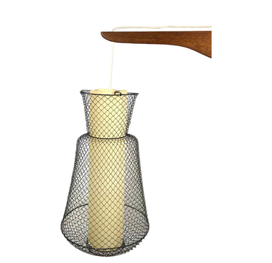 Modern Minnow Basket Lamp