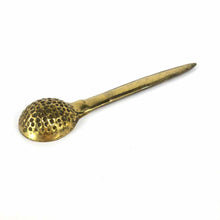 Load image into Gallery viewer, Brass Golf Ball Letter Opener