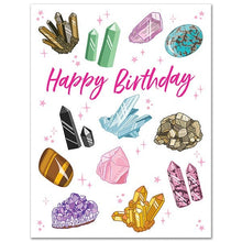 Load image into Gallery viewer, Crystals Happy Birthday Card