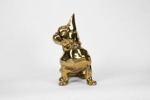 Brass French Bulldog