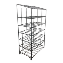 Load image into Gallery viewer, Black Metal Wire Display Shelf