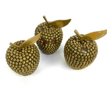 Load image into Gallery viewer, Brass Studded Apple Set