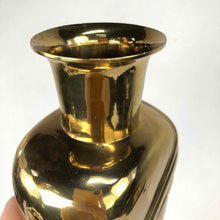 Load image into Gallery viewer, Heavy Brass Vase