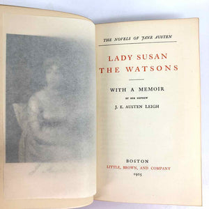 Lady Susan - The Watons 1905 Book