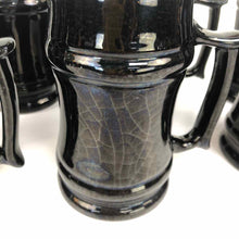 Load image into Gallery viewer, Black Frankoma Stein Mugs