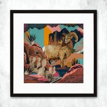Load image into Gallery viewer, Bighorn Sheep Country Print