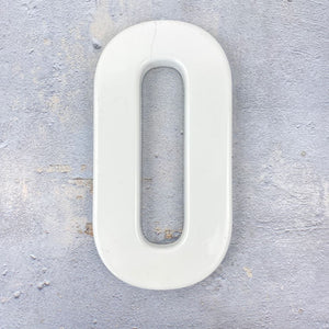 Plastic Sign Letter O