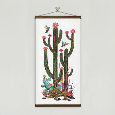 Cactus Country Tortoise Signed Print
