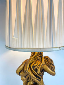 Oversized Golden Lady Lamp