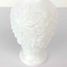 Load image into Gallery viewer, Ornate Milk Glass Vase