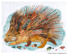 Load image into Gallery viewer, Porcupine Spike Signed Print