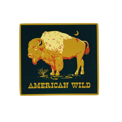 American Wild Bison Sticker