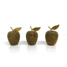 Load image into Gallery viewer, Brass Studded Apple Set
