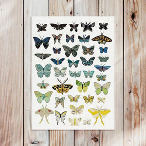 Dolan Geiman Signed Print Butterflies (Dusk)