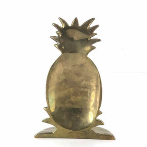 Brass Pineapple Bookend