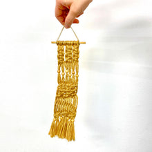 Load image into Gallery viewer, Tiny Macrame Weaving