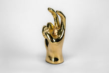 Load image into Gallery viewer, SMU Pony Ears Brass Hand